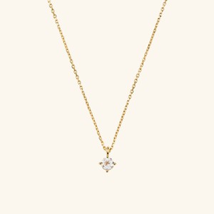 Round Topaz Necklace from Mejuri