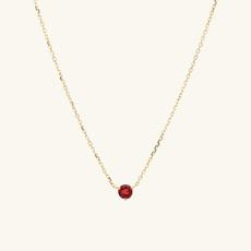 Floating Gemstone Necklace from Mejuri