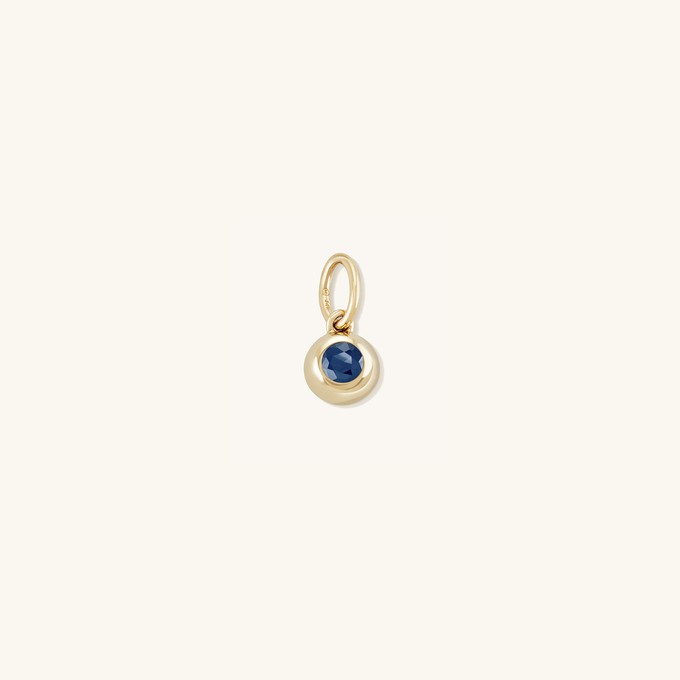Blue Sapphire Sphere Charm from Mejuri