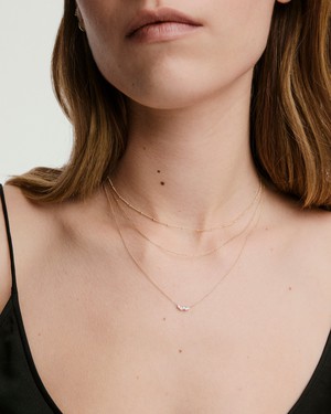 Celeste Lab Grown Diamond Cluster Necklace from Mejuri
