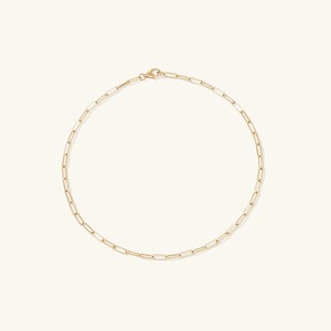 Boyfriend Bold Chain Anklet from Mejuri