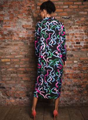 Pixie dress Swirl - Last size: 42 from Mon Col Anvers