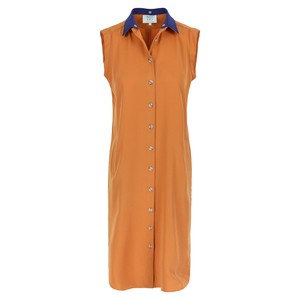 Whisper dress Peach caramel Lyocell from Mon Col Anvers