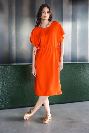 Twist dress Coral from Mon Col Anvers