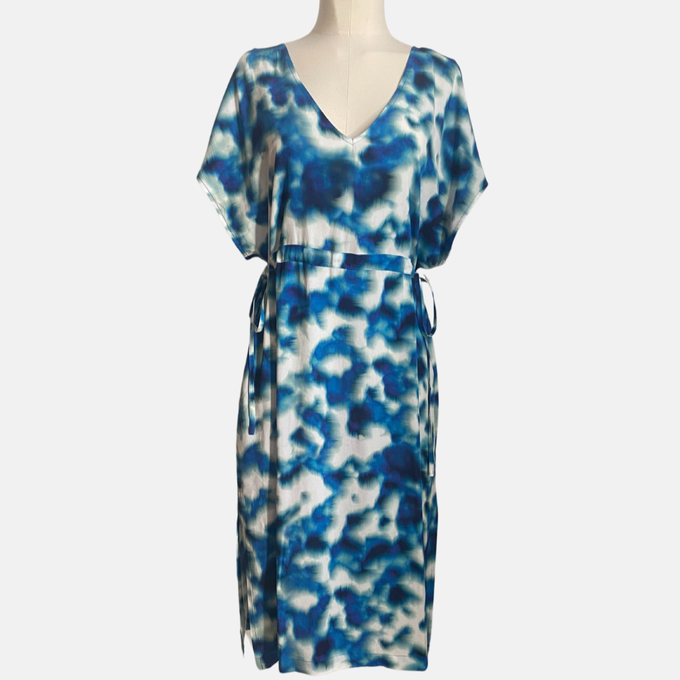 Twist dress Water print from Mon Col Anvers