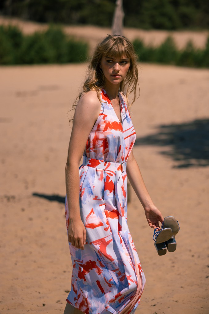 Zenit dress Koi lyocell from Mon Col Anvers