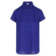 Oase blouse Royal blue via Mon Col Anvers