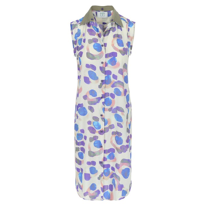 Whisper dress Nougat EcoVero from Mon Col Anvers