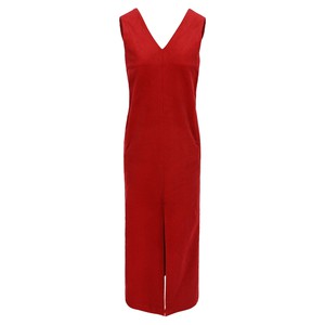 Iggy dress Corduroy red from Mon Col Anvers