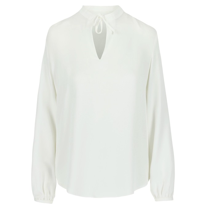 Sol blouse Off-white tencel from Mon Col Anvers