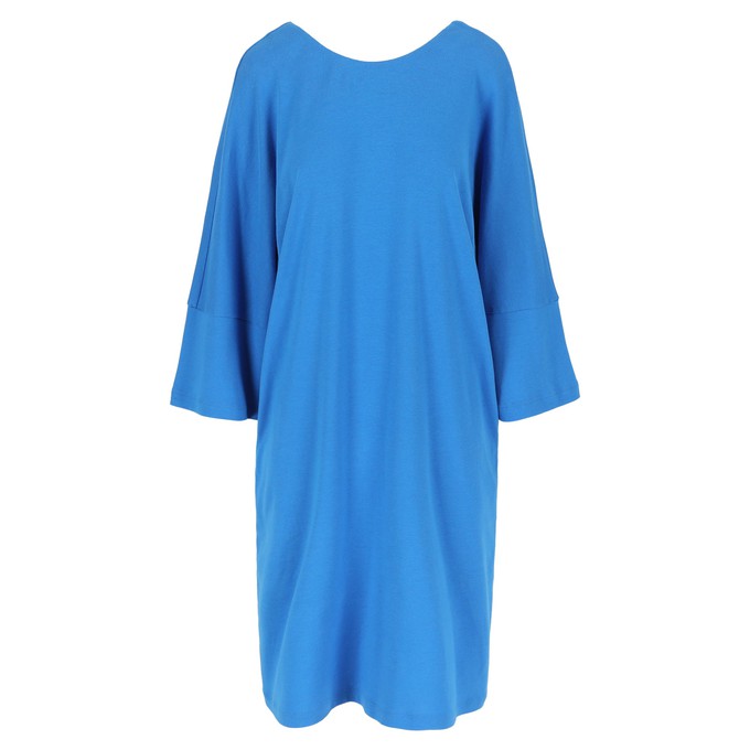 Aurora Midi Dress Directoire Blue from Mon Col Anvers