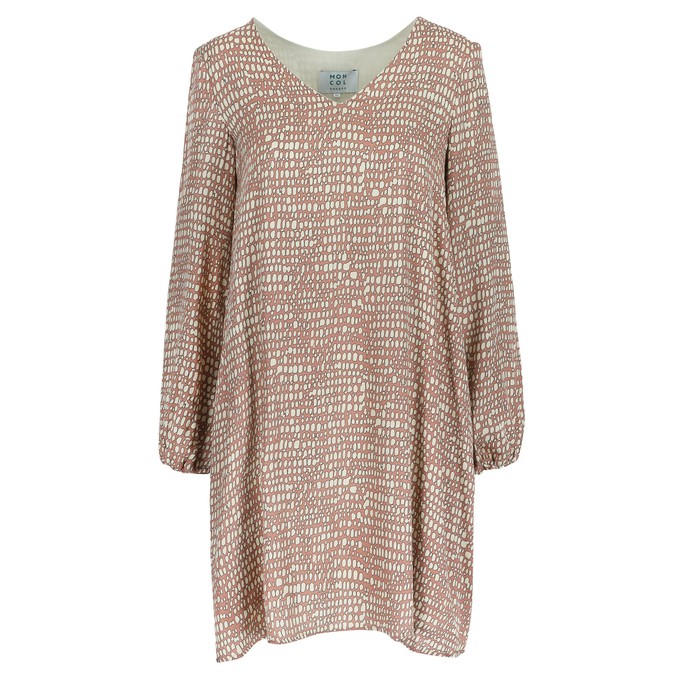 Cosmopolitan dress Pink dots from Mon Col Anvers