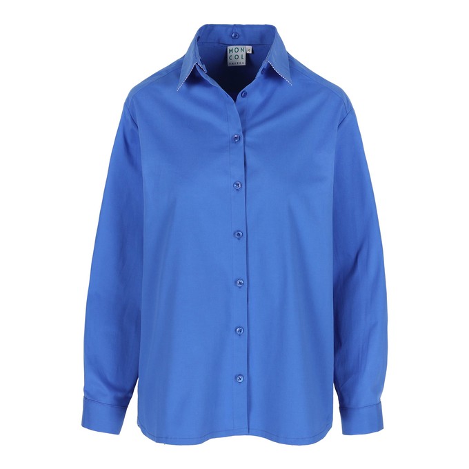 Pixie blouse Bright blue from Mon Col Anvers