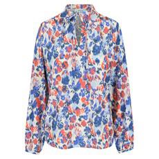 Sol blouse Color print lyocell via Mon Col Anvers