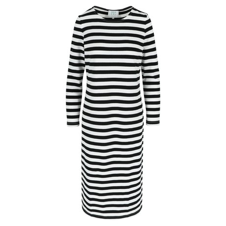 Glory midi dress Stripes (organic cotton) from Mon Col Anvers
