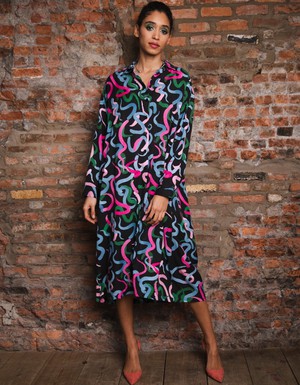 Pixie dress Swirl - Last size: 42 from Mon Col Anvers