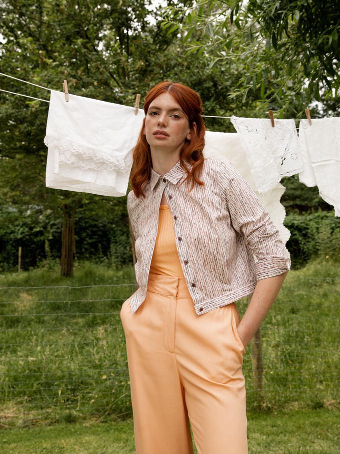 Rocca pants Papaya - Last size: 40 from Mon Col Anvers