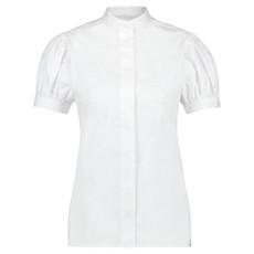 WHITE COTTON POPLIN SHIRT via MONIQUE SINGH