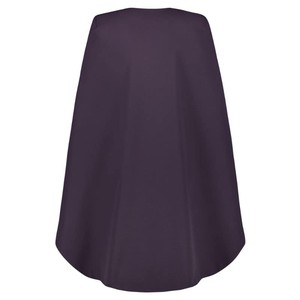 PURPLE GABARDINE CAPE JACKET from MONIQUE SINGH