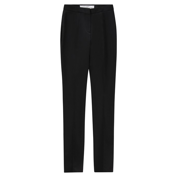 BLACK GABARDINE PANTS from MONIQUE SINGH