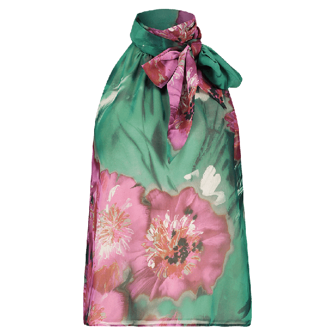 FLORAL HALTER TOP from MONIQUE SINGH