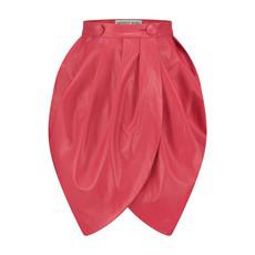 HOT PINK DRAPED SKIRT via MONIQUE SINGH