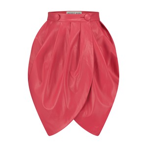 HOT PINK DRAPED SKIRT from MONIQUE SINGH