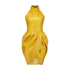 GOLDEN HONEY COCKTAIL DRESS via MONIQUE SINGH