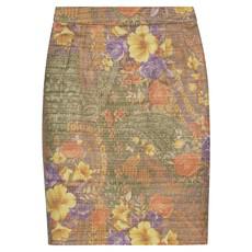 ETHEREAL FLORAL JACQUARD PENCIL SKIRT via MONIQUE SINGH