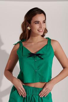 Delphine Top Rayon - Green from M.R BRAVO