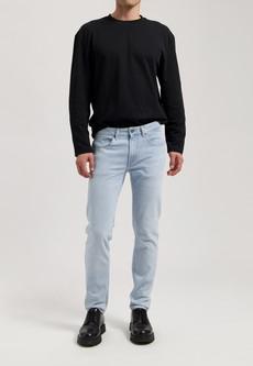 Dunn Low Tapered - Light Vintage via Mud Jeans