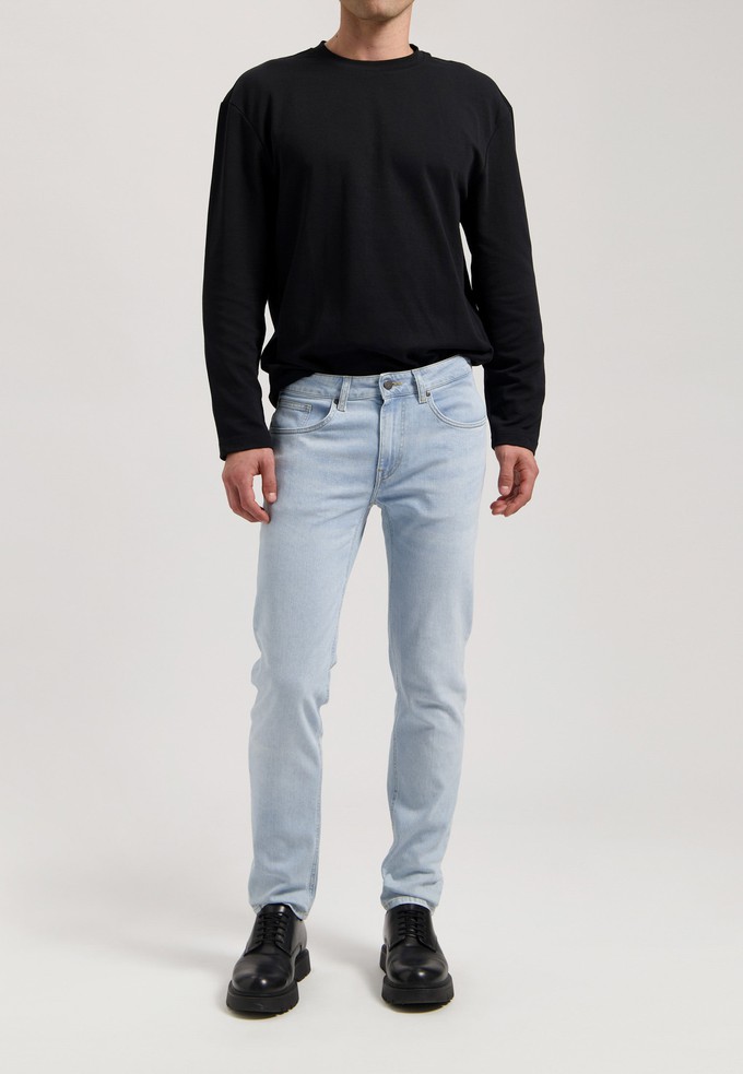 Dunn Low Tapered - Light Vintage from Mud Jeans