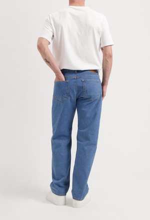 Alex Mid Loose - Light Stone from Mud Jeans