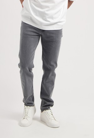 Dunn Low Tapered - Light Grey from Mud Jeans