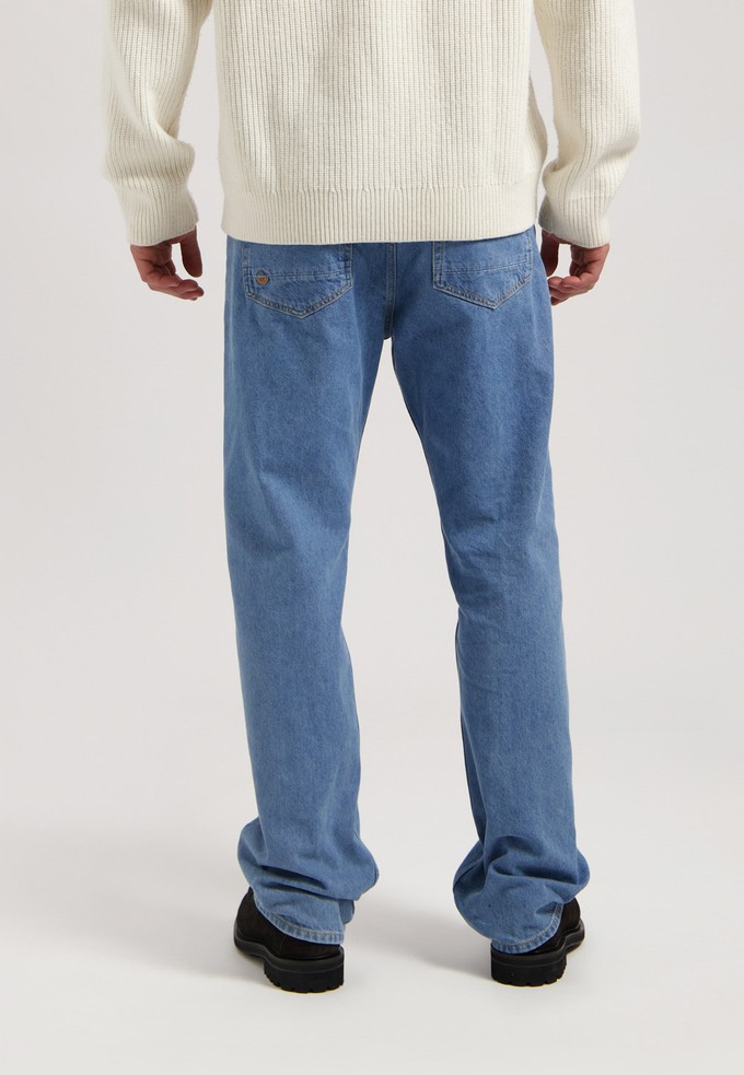 Alex Mid Loose - Light Stone from Mud Jeans