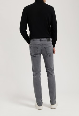Dunn Low Tapered - Light Grey from Mud Jeans