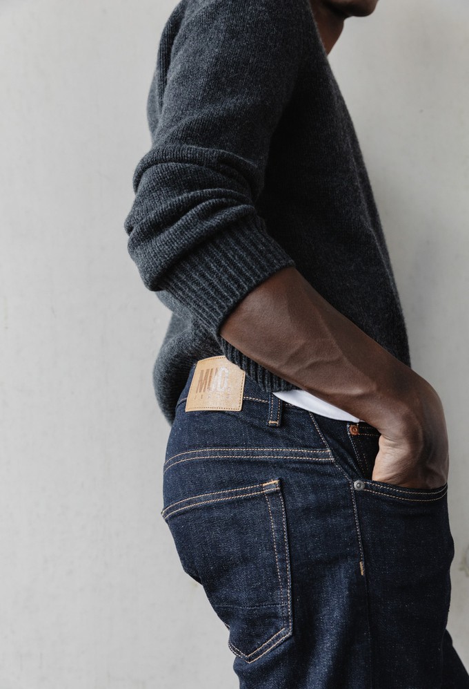 Hank Mid Tapered - Strong Blue from Mud Jeans Hank Mid Tapered - Strong Blue from Mud Jeans