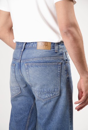 Ben Mid Baggy - Earth Stone from Mud Jeans