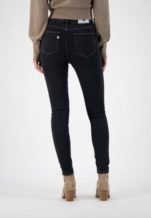 Sky Rise Skinny - Stone Black from Mud Jeans