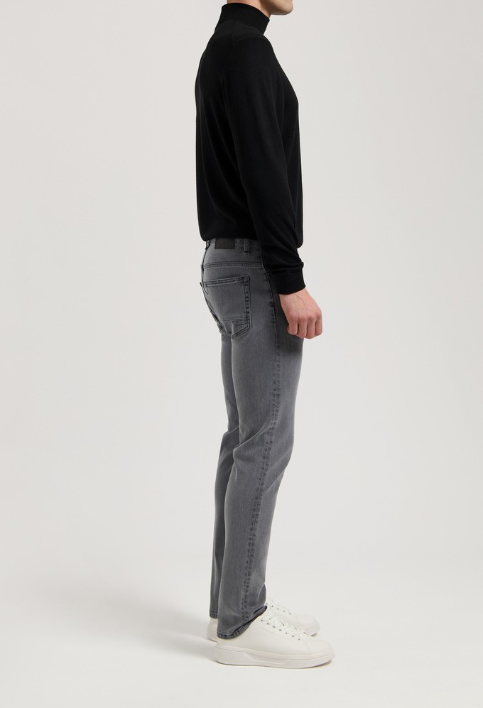 Dunn Low Tapered - Light Grey from Mud Jeans