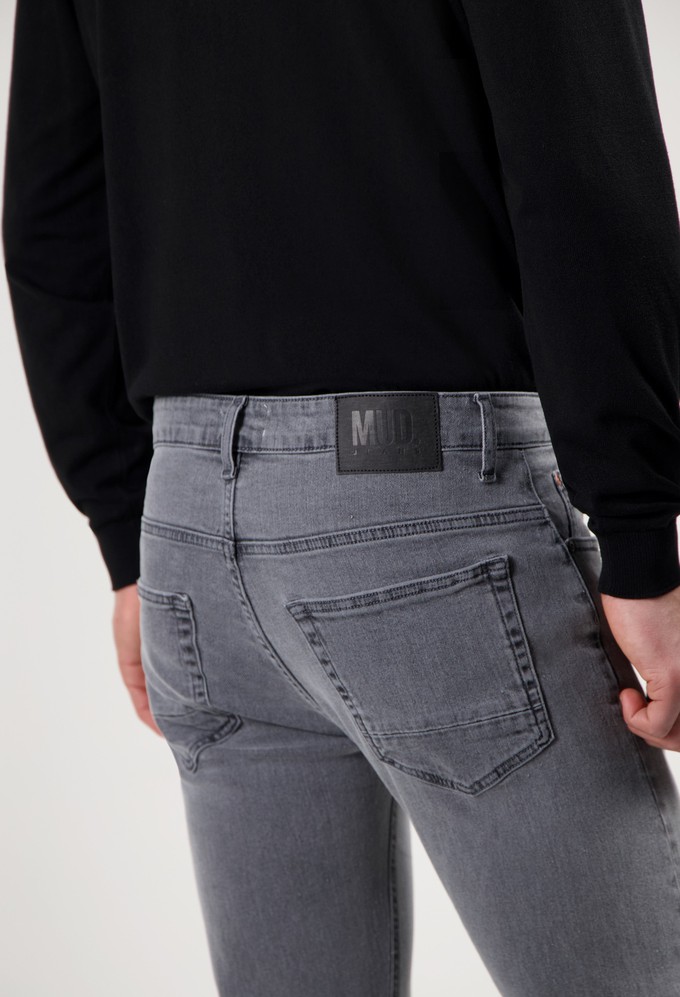 Dunn Low Tapered - Light Grey from Mud Jeans