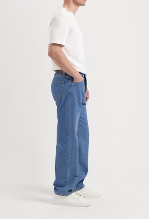 Alex Mid Loose - Light Stone from Mud Jeans