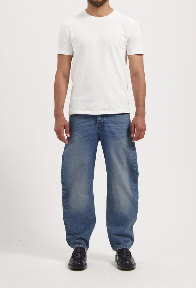 Ben Mid Baggy - Earth Stone from Mud Jeans