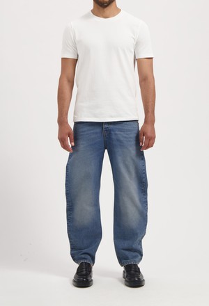Ben Mid Baggy - Earth Stone from Mud Jeans