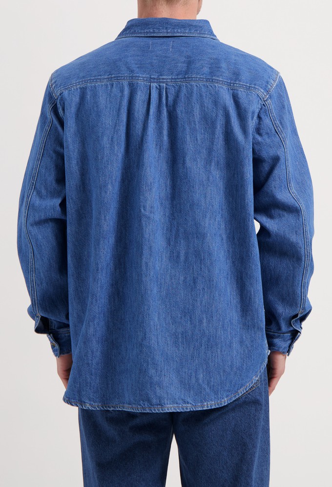Chris Denim Shirt - Medium Stone from Mud Jeans