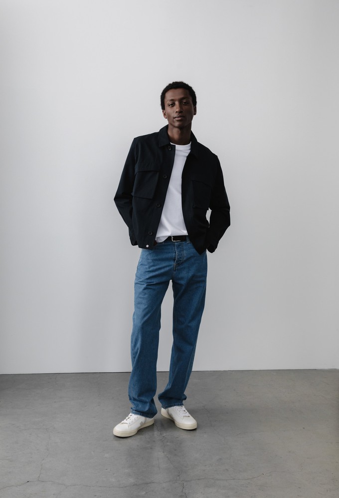 Alex Mid Loose - Light Stone from Mud Jeans