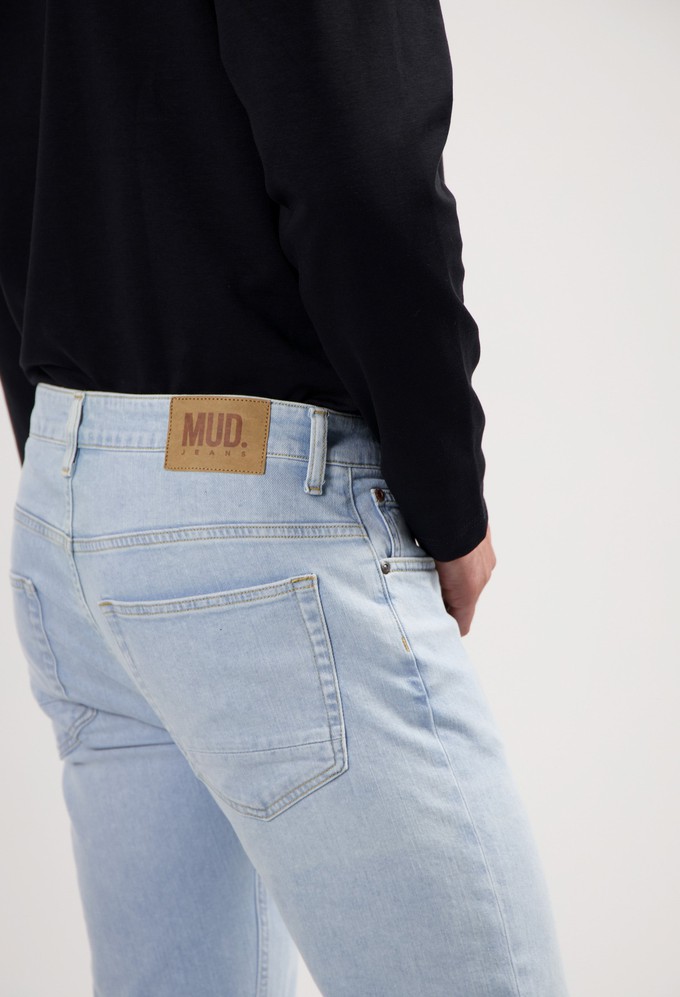 Dunn Low Tapered - Light Vintage from Mud Jeans