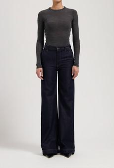 June Mid Loose - Rinse via Mud Jeans
