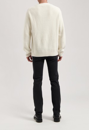 Bryce Mid Straight - Stone Black from Mud Jeans