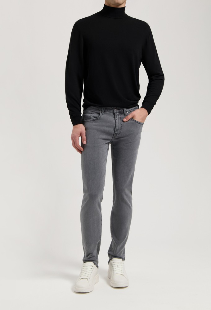 Dunn Low Tapered - Light Grey from Mud Jeans